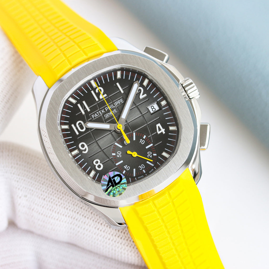Patek Philippe Aquanaut Men's Solid Color Automatic Mechanical Movement Rubber Strap 42.2 mm Case Watch #77942