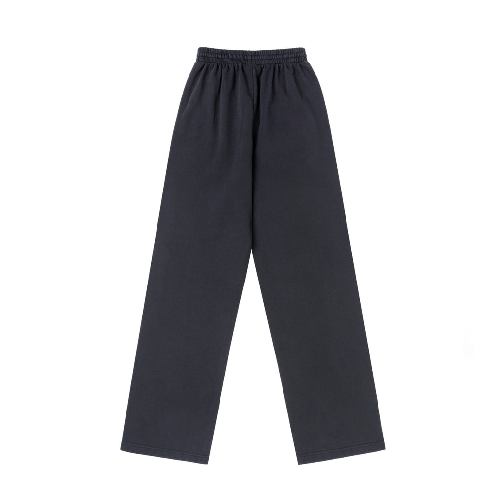 Balenciaga Men's And Women's Spring And Autumn Solid Color Embroidery Letter Print Elastic Waist Casual Sweatpants Pants #75615