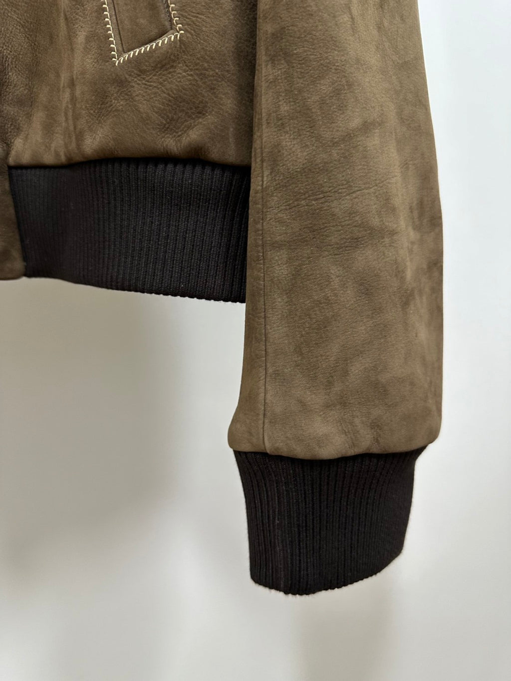 Louis Vuitton Men's Fall and WinterBrown Letter Zipper Lapel Cowhide LeatherCasual Pilot Long Sleeve Jacket #74398