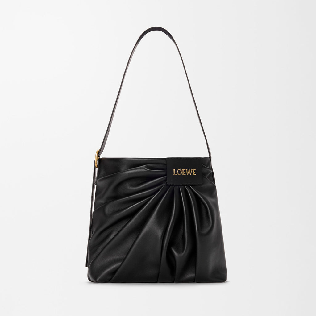 Loewe Women's new soft Napa goat leather Draped handbag Bag Bags #82509A