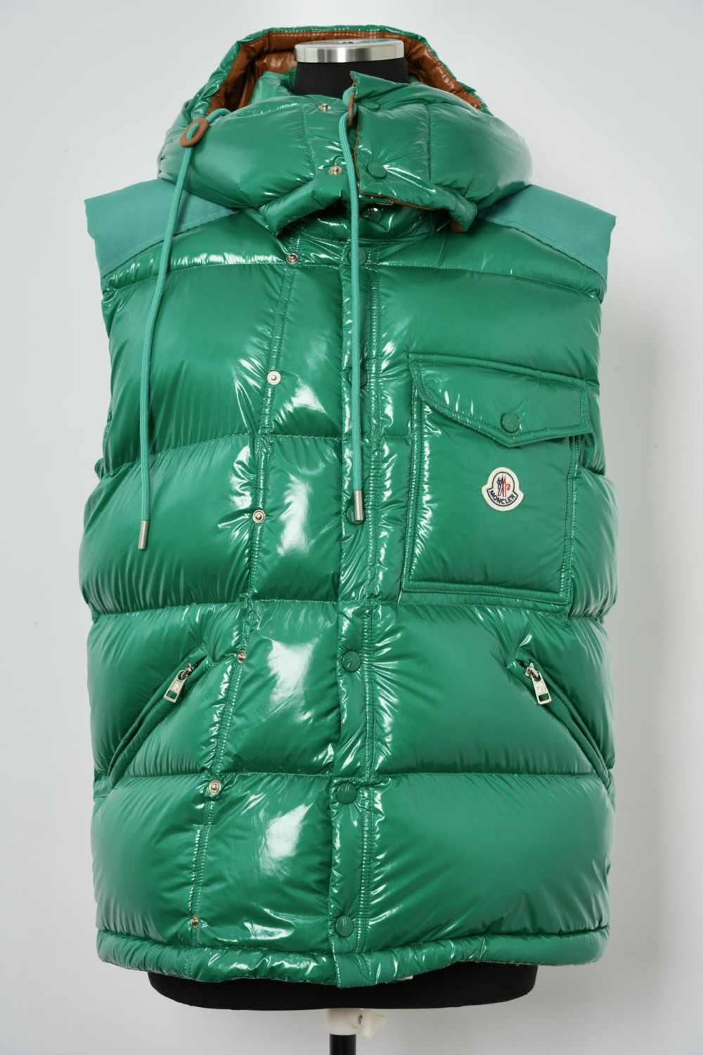 Moncler Men's Autumn and Winter Solid Color Adjustable Hood Removable Ichabod Puffer Down Jacket #73895