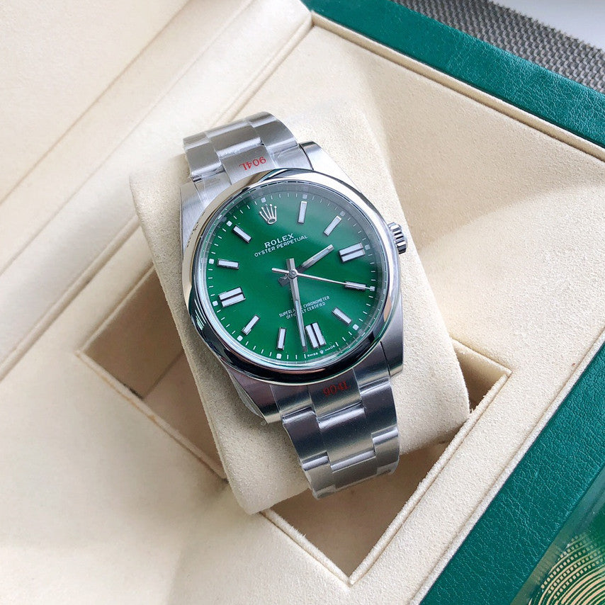 Rolex Men's and Women's Fashion Classic Oyster Perpetual Automatic Mechanical Movement Watch  Watch Accessories #78635