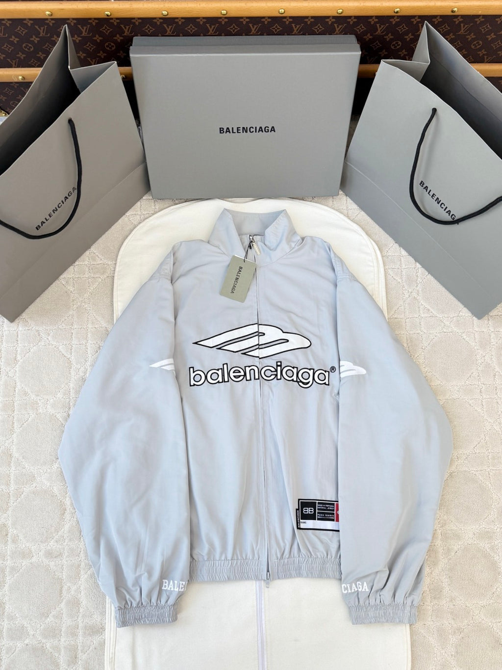 Balenciaga Men's 3b Football Tracksuit Jacket Pants #377628