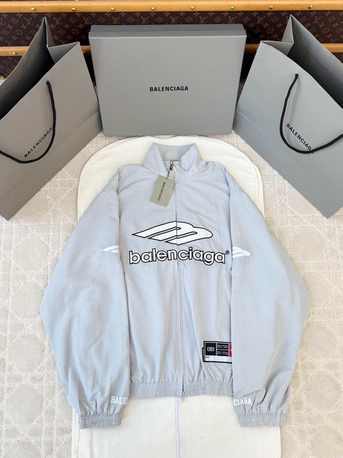 Balenciaga Men's 3b Football Tracksuit Jacket Pants #377628