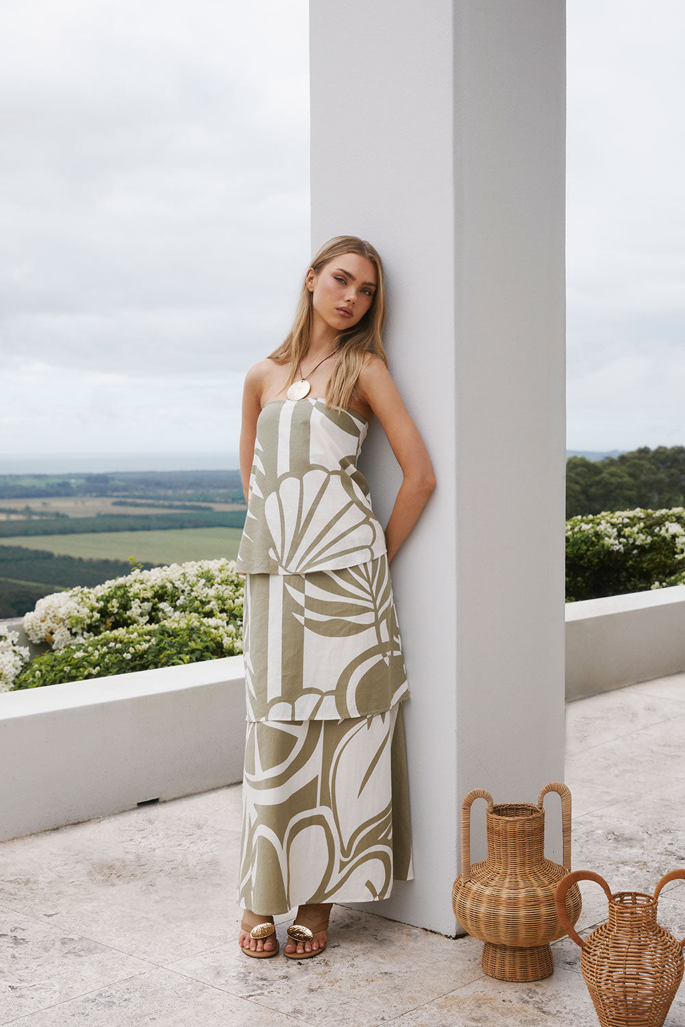 Kya Dress - Palm