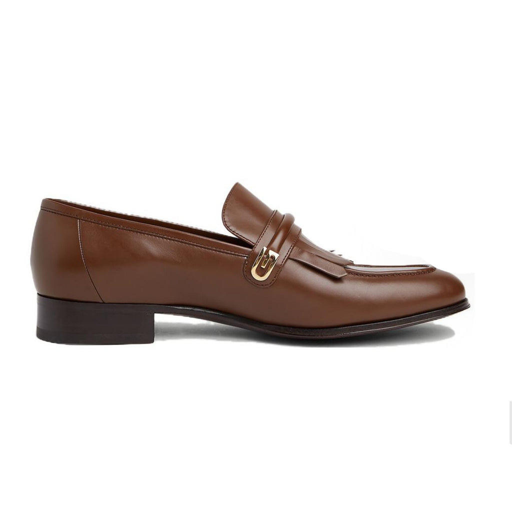 Gucci G Decorative Tassel Men's Loafers Spring And Summer Fashion Cowhide Comfortable Breathable Low-heeled Leather Shoes #76855
