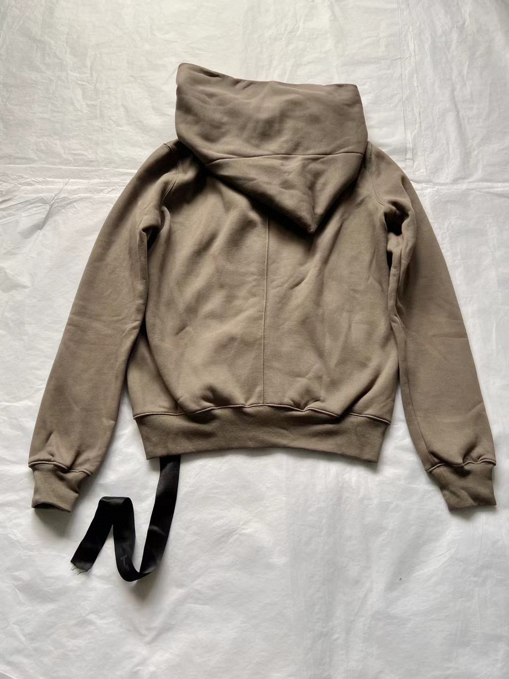 Rick Owens Irregular Zipper Jacket Coat Ngvp #6553