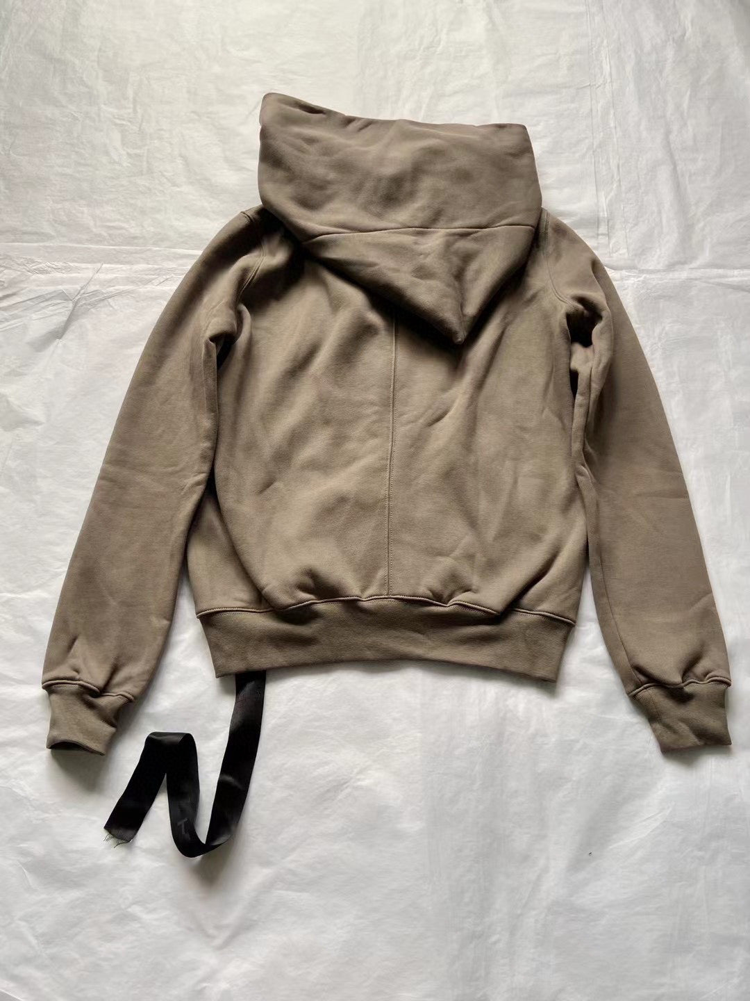 Rick Owens Irregular Zipper Jacket Coat Ngvp #6553