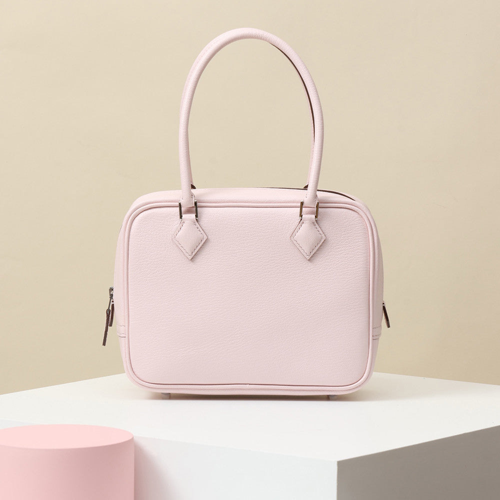 Hermes Plume 21 Mini Handbag Goatskin Tote Bag Solid Colour Fashionable And Elegant Crossbody Bag Luxury Square Clutch Bags Pl200230 #197374