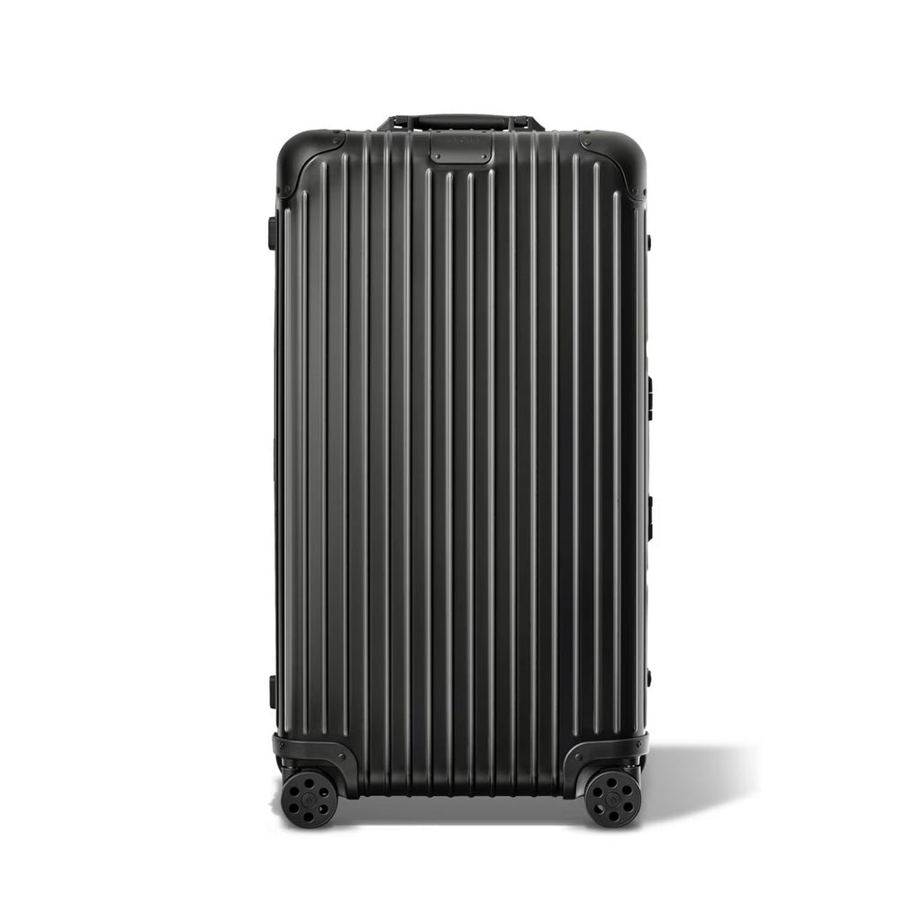 Rimowa Men's And Women's Fashion Classic Solid Color Checked Luggage With Retractable Handle 33-inch Suitcase Checked Luggage Bag Bags #79299