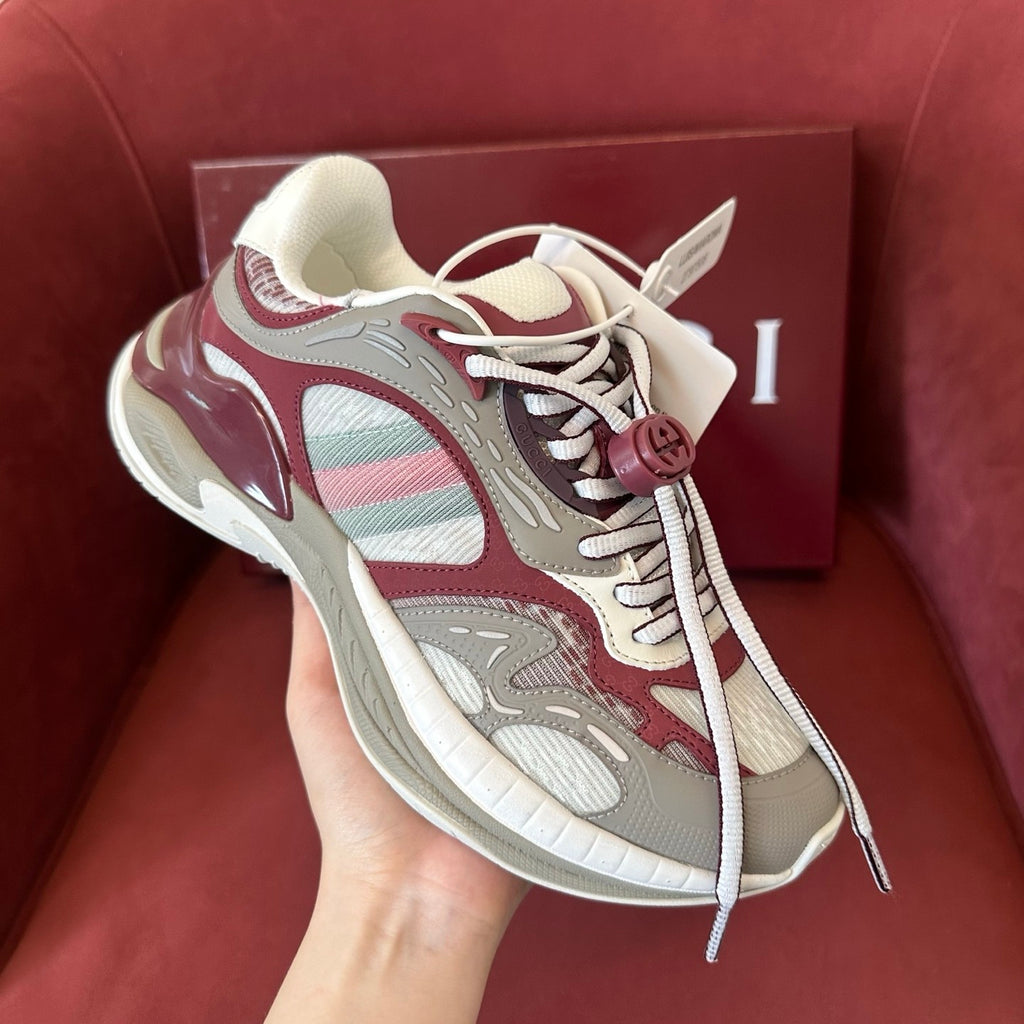 GUCCI Gucci 2.0 Sneaker in Mesh and Leather #380412
