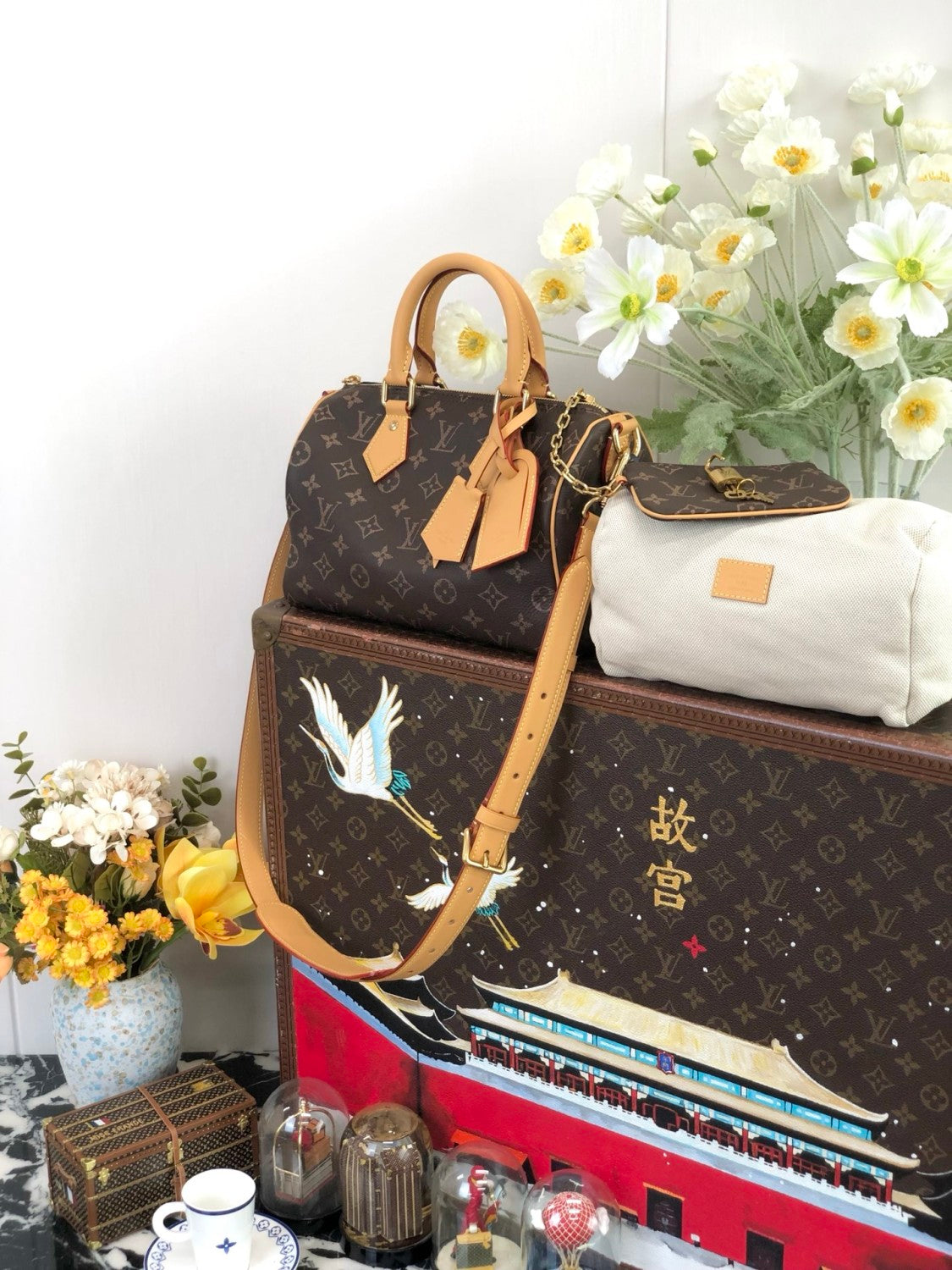 Louis Vuitton Women's Fashion Classic Caramel Coffee Brown Logo Zipper Closure Leather Shoulder Bag Handbags In Small Medium And Large Sizes Crossbody Bag Bags #78659