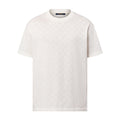 Louis Vuitton Men's Summer Solid Color Letter Printed Straight Cotton Short Sleeve T-Shirt #72729