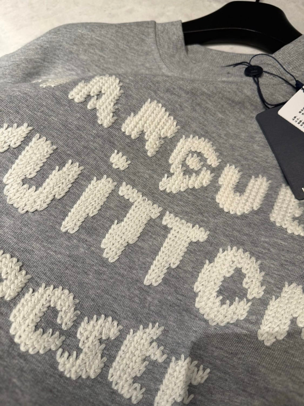 Louis Vuitton Men's Spring/fall Casual Solid Color Crewneck Long Sleeve Sweatshirt With Embroidered Logo Sweatshirt #79166