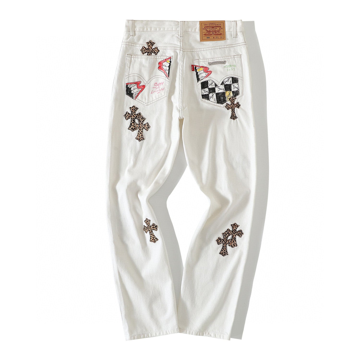Chrome Hearts Jeans Pants #8456