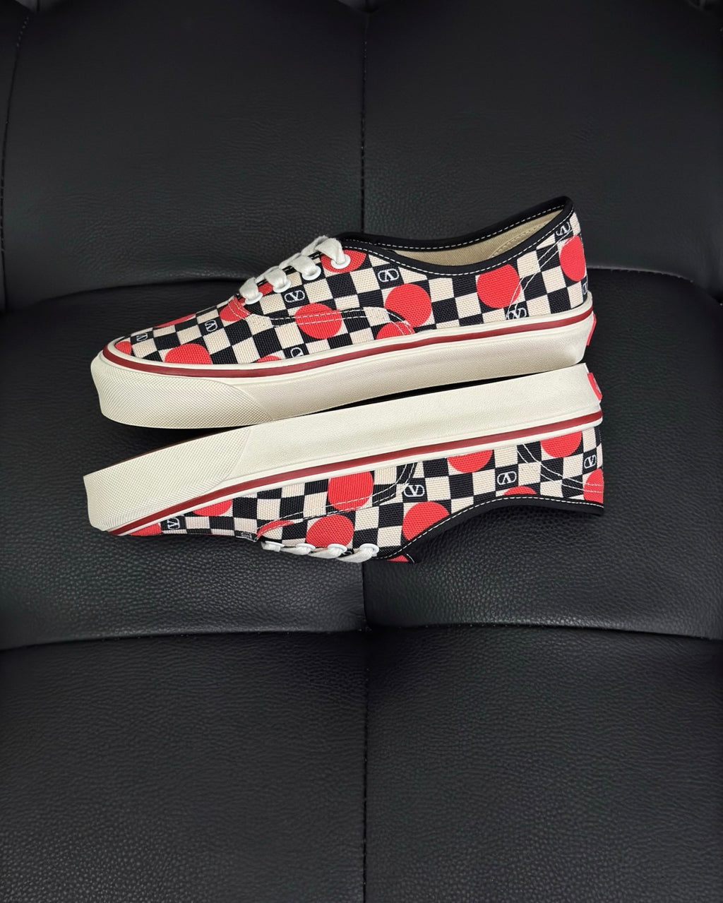 Valentino X VANS Joint Women's and Men's Sneakers Printed Style #333072