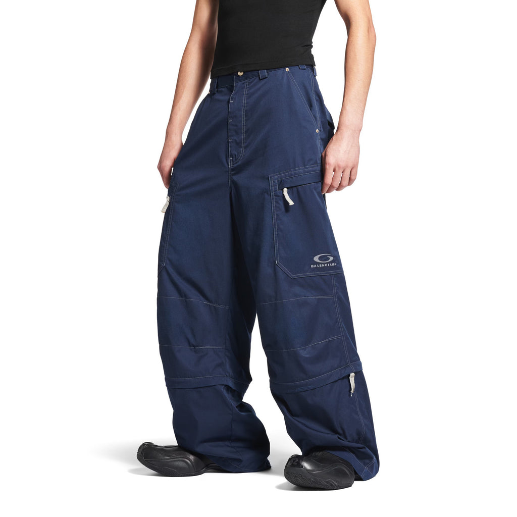 Balenciaga Men's Spring/Autumn Solid Colour Button Pocket Regular Fit Work Trousers Pants #77443
