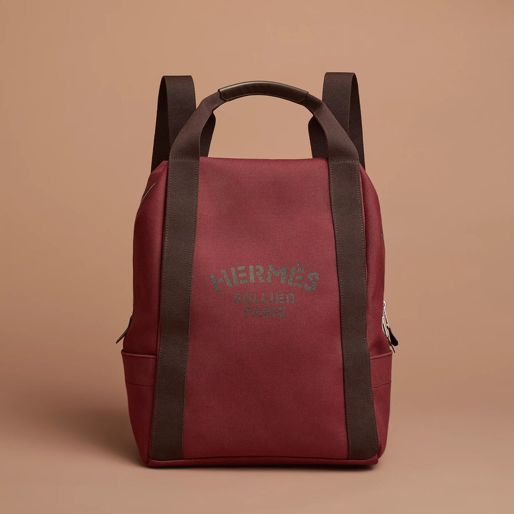Hermes Men's wear and Women's Fashion Casual Patterned Print Color-Block Backpack Bag Bags #78792