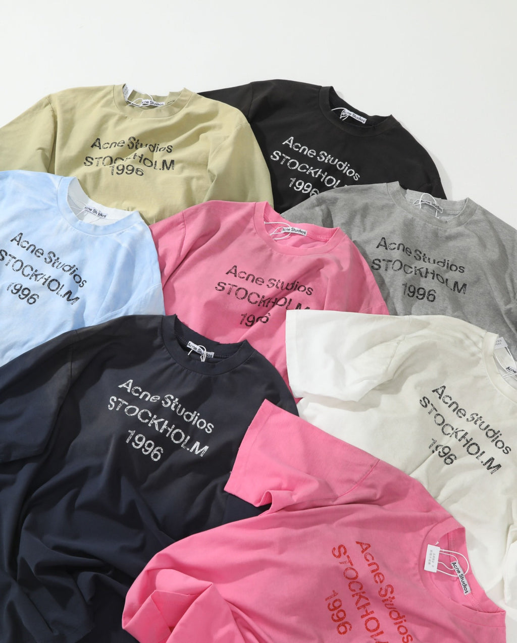 Acne Studios Logo T-shirt Relaxed Fit Cotton #337208