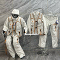 Louis Vuitton Burton Men's And Women's Fall And Winter Astronaut Series Hooded Ski Jacket Zipper Vest Leisure Ski Pants Suit Set #74665