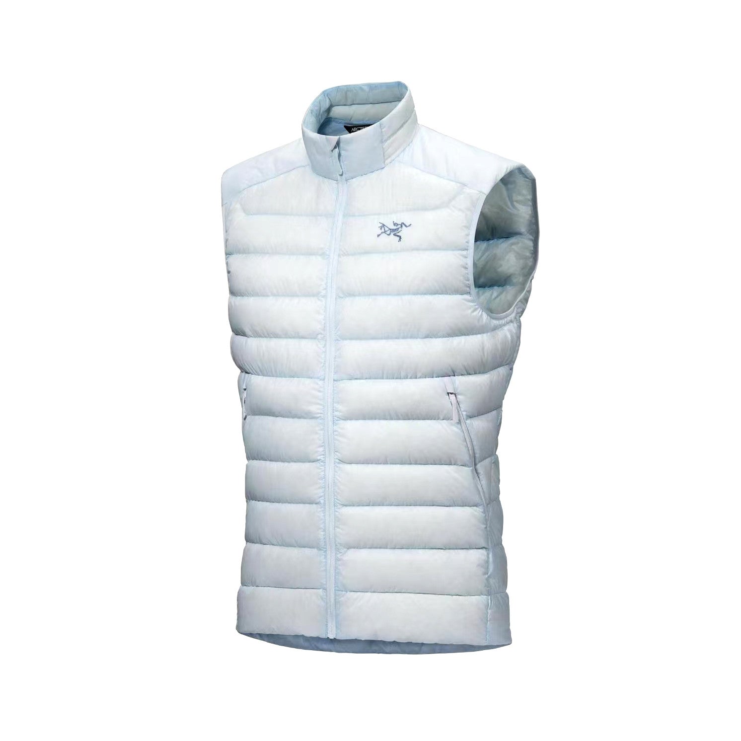 Arcteryx Men's Fall/Winter Fashion Casual High Neck Zipper Sleeveless Thermal Vest #79431