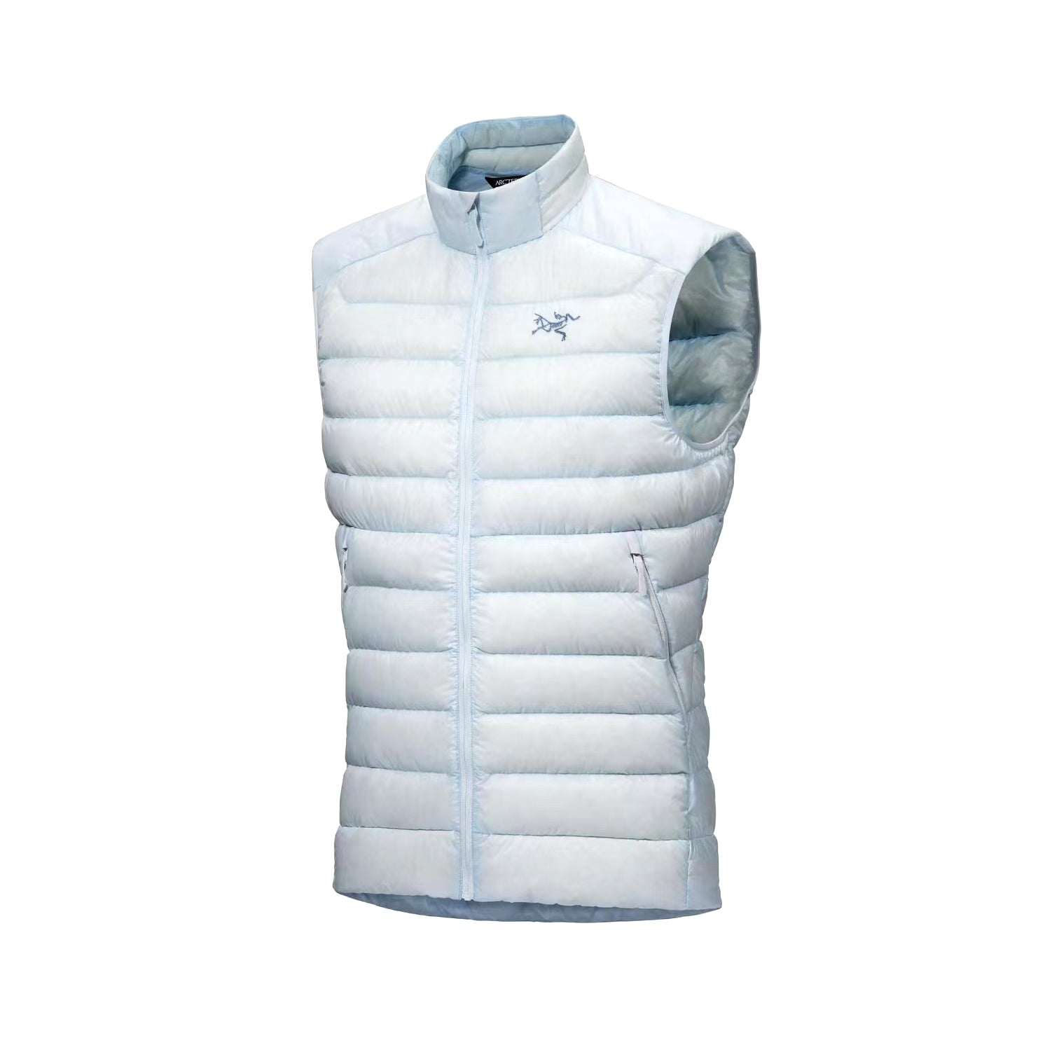 Arcteryx Men's Fall/Winter Fashion Casual High Neck Zipper Sleeveless Thermal Vest #79431