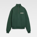 Jacquemus Men's Spring/Fall Fashion Casual High Neck Half Zip Embroidered Knit Logo Sweatshirt #78534