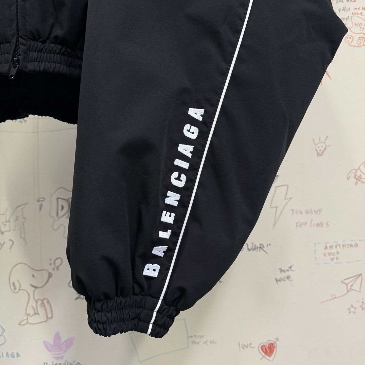 Balenciaga  25SS Airy Quilted Short Jacket Broad Shoulders Silhouette Short Jacket #332721