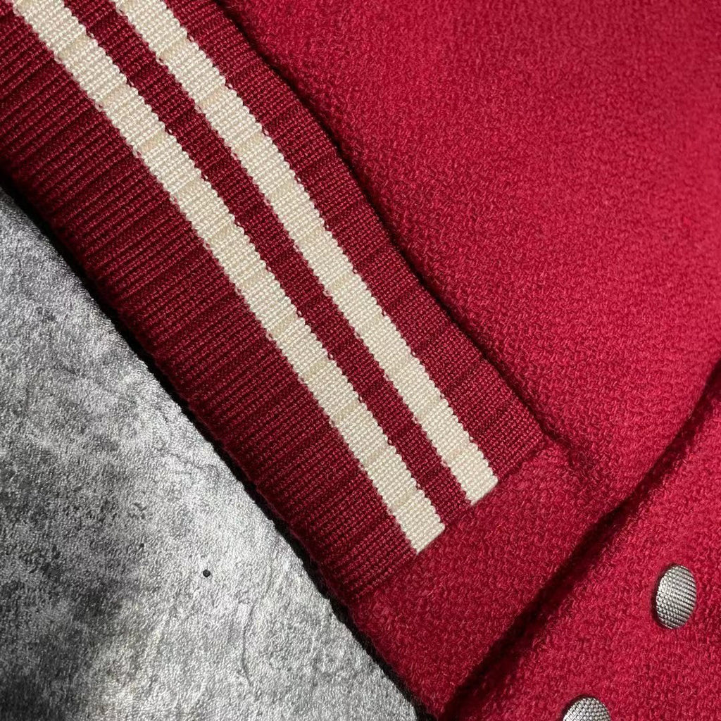 Saint Laurent Teddy Jacket In Wool Ngvp #691