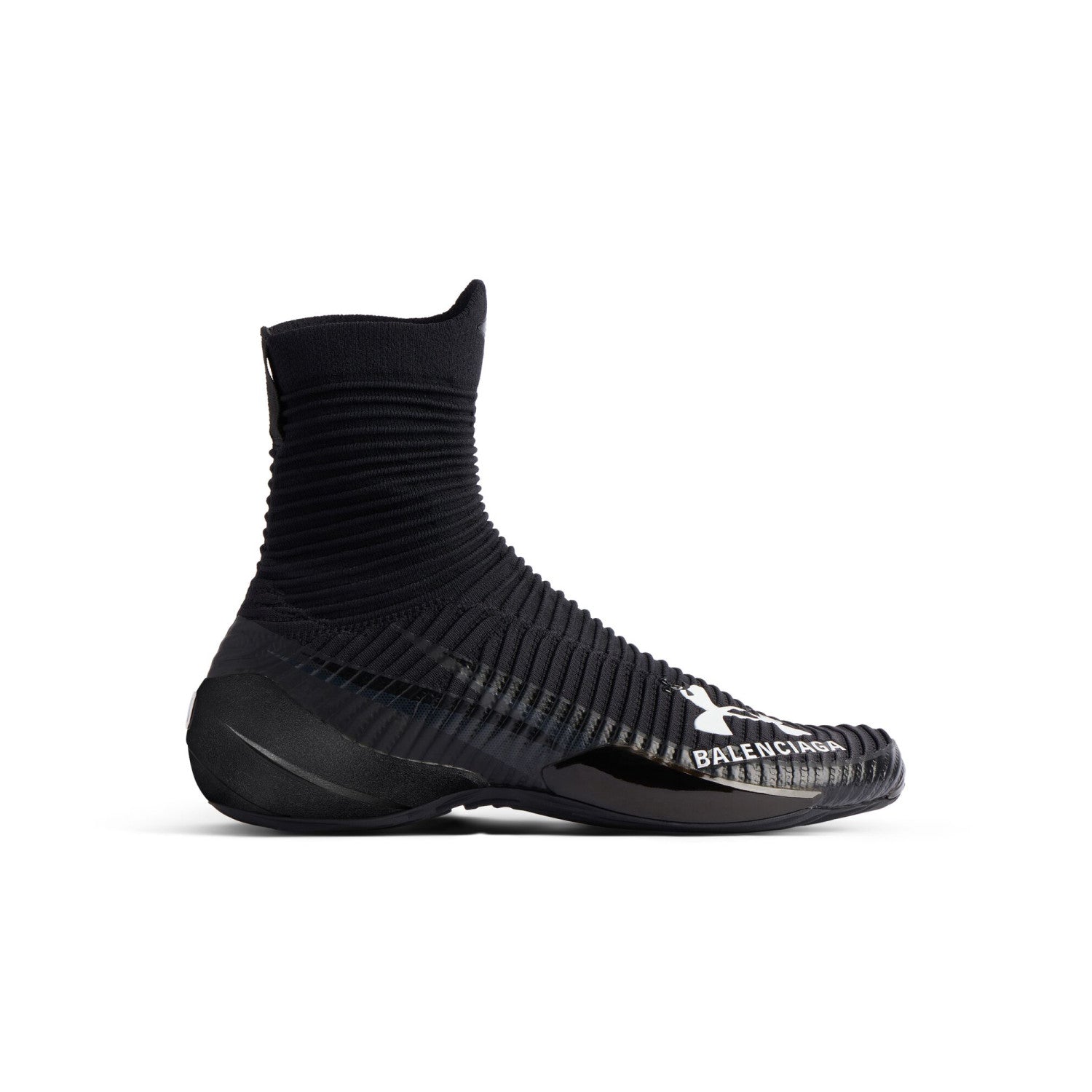 Balenciaga UNDER ARMOUR® HYPER Men's and Women's Spring/Fall Fashion Casual Round Toe Slip On Solid Color Knit Socks For Sneakers Shoes #78799