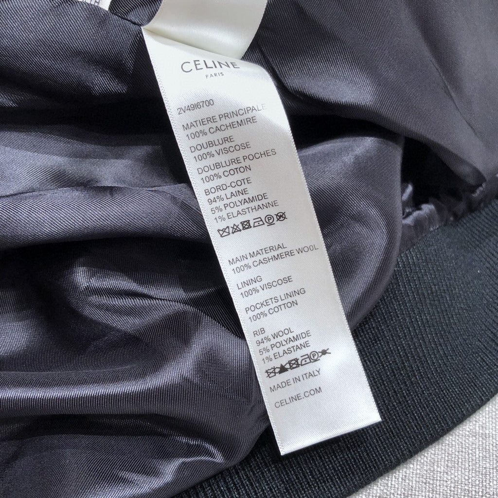 Celine Hooded Baseball Jacket #96113