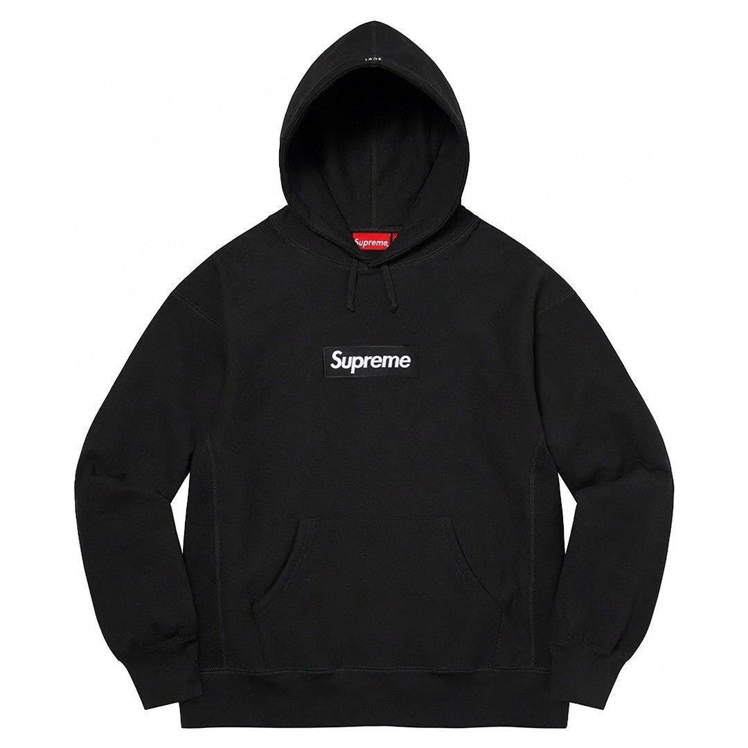 Supreme Men's And Women's Spring And Autumn Solid Color Logo Hoodie Multi-color Hooded Sweatshirt Casual Loose High Street Trendy Tops  #71398
