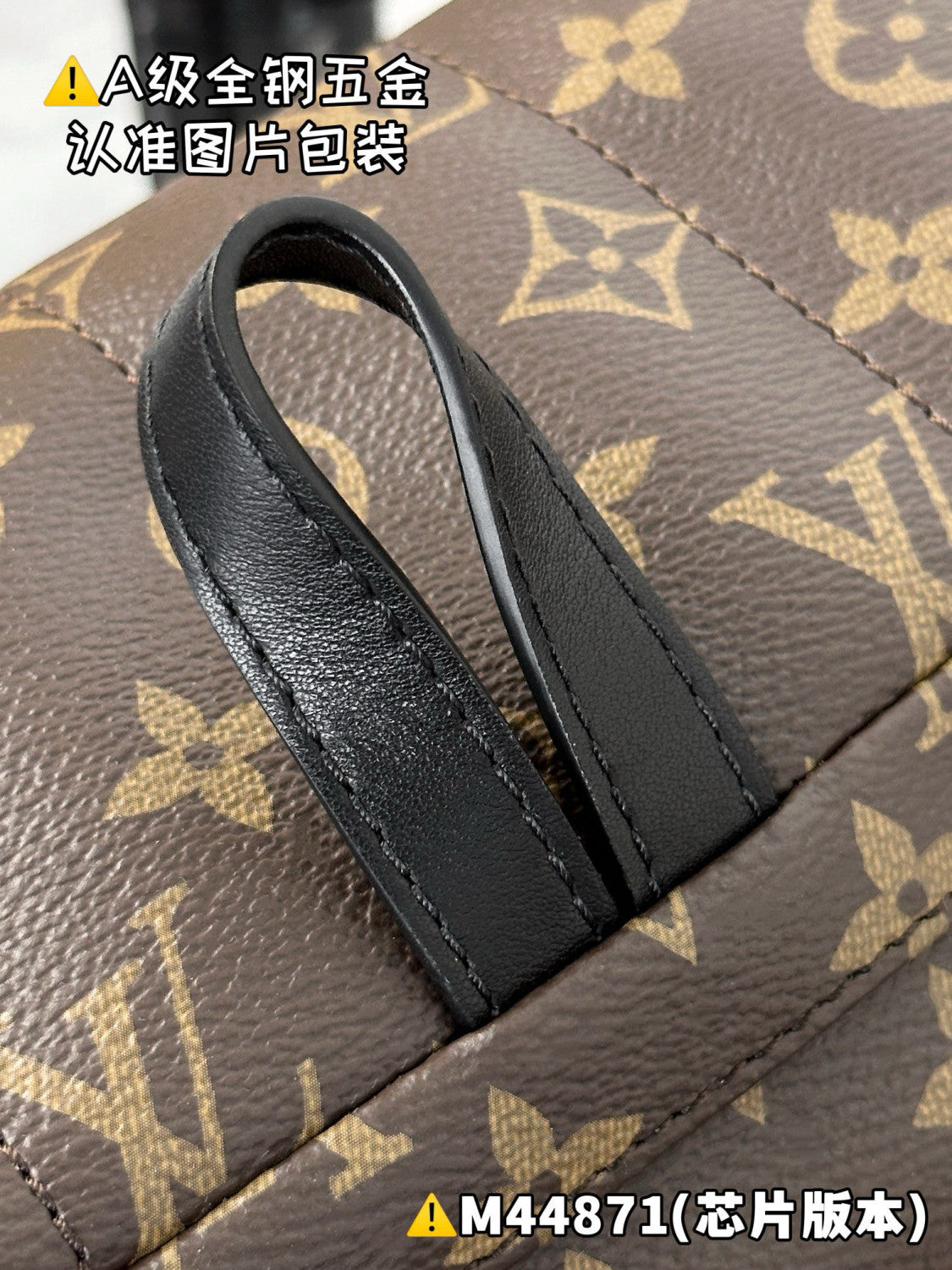 Louis Vuitton Women's Palm Springs Small Shoulder Bag Logo Printed Zipper Closure Cowhide Backpack Solid Color Casual Bags #71892