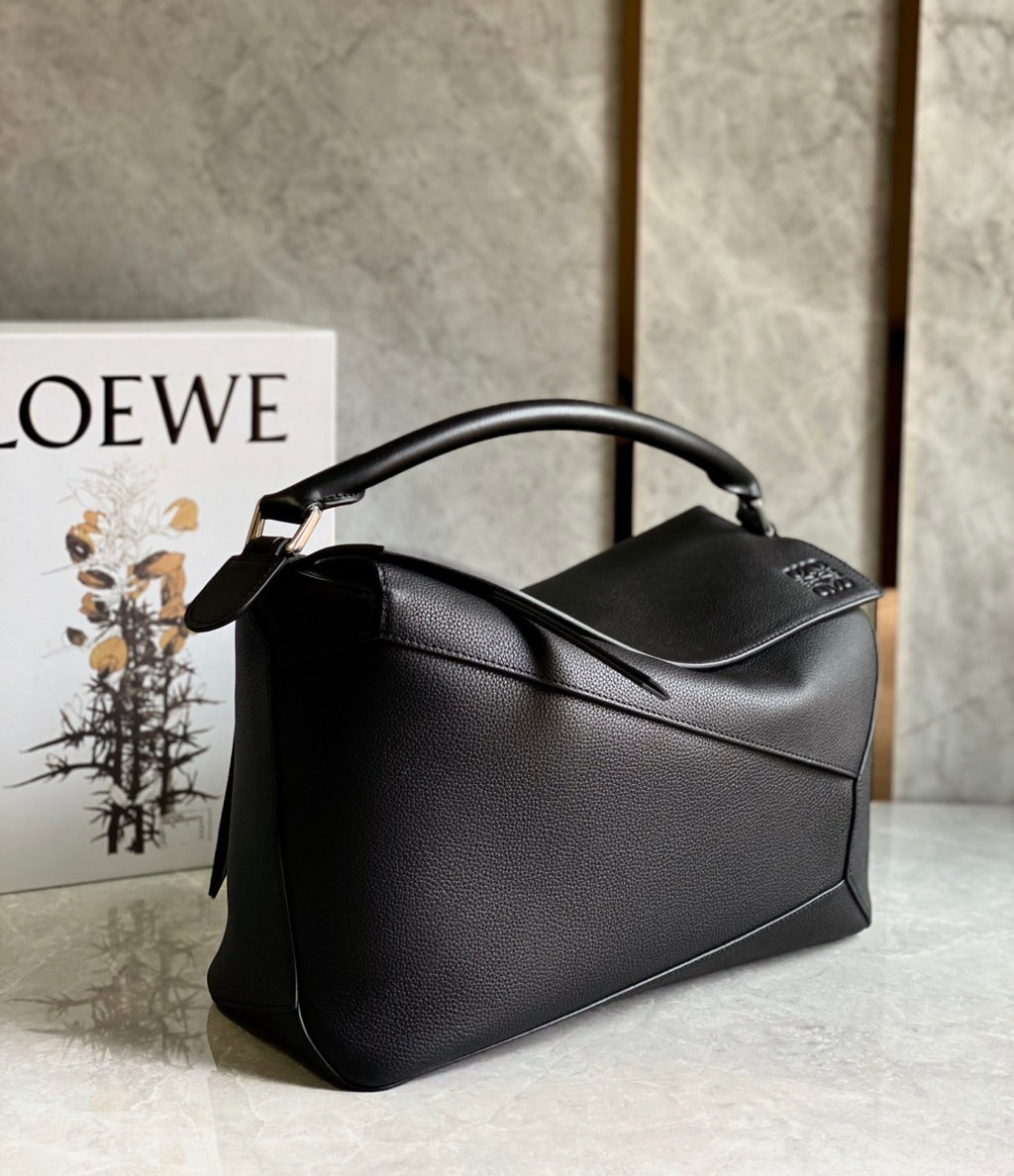 Loewe Classic Puzzle Cowhide Handbags Men Women Fashion Geometric Casual Temperament Commuter Crossbody Bag Bags #75373