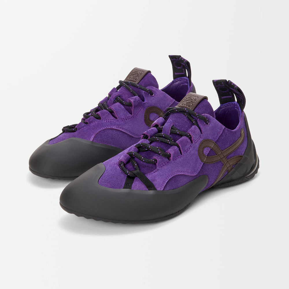 LOEWE Grip Sneaker in Calfskin Suede #381607