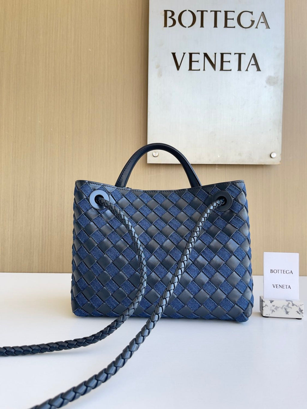 Bottega Veneta Women's Fashion Classic Color Blocked Shoulder Bag Crossbody Tote Bag Bags 796392V48V24153 #79512