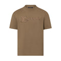 Louis Vuitton Men's Summer Solid Color Embroidered Letter Logo Round Neck Cotton Short Sleeve T-Shirt #72431