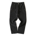 Chrome Hearts Men's Spring/Autumn Fashion Casual Solid Colour Straight Leg Work Trousers #78186