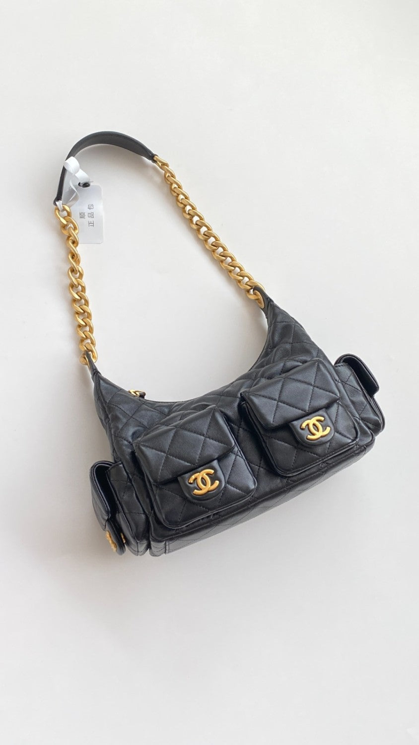 Chanel 25C Hobo Hippie Bag #333701