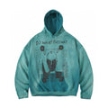 Enfants Riches Deprimes Men's Spring And Autumn Pattern Printed Loose Solid Color Long Sleeve Pullover Hooded Sweatshirt Ngvp #9385