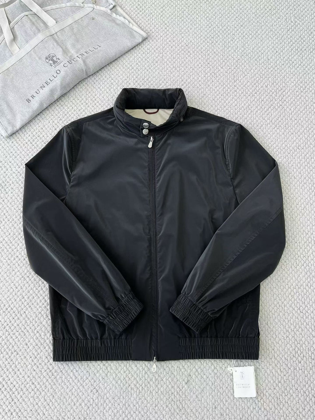 Brunello Cucinelli Top-quality Version Men's Turtleneck Jacket #375491