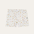 Loro Piana Men's Summer Solid Color Stamp Print Casual Drawstring Beach Shorts #77384