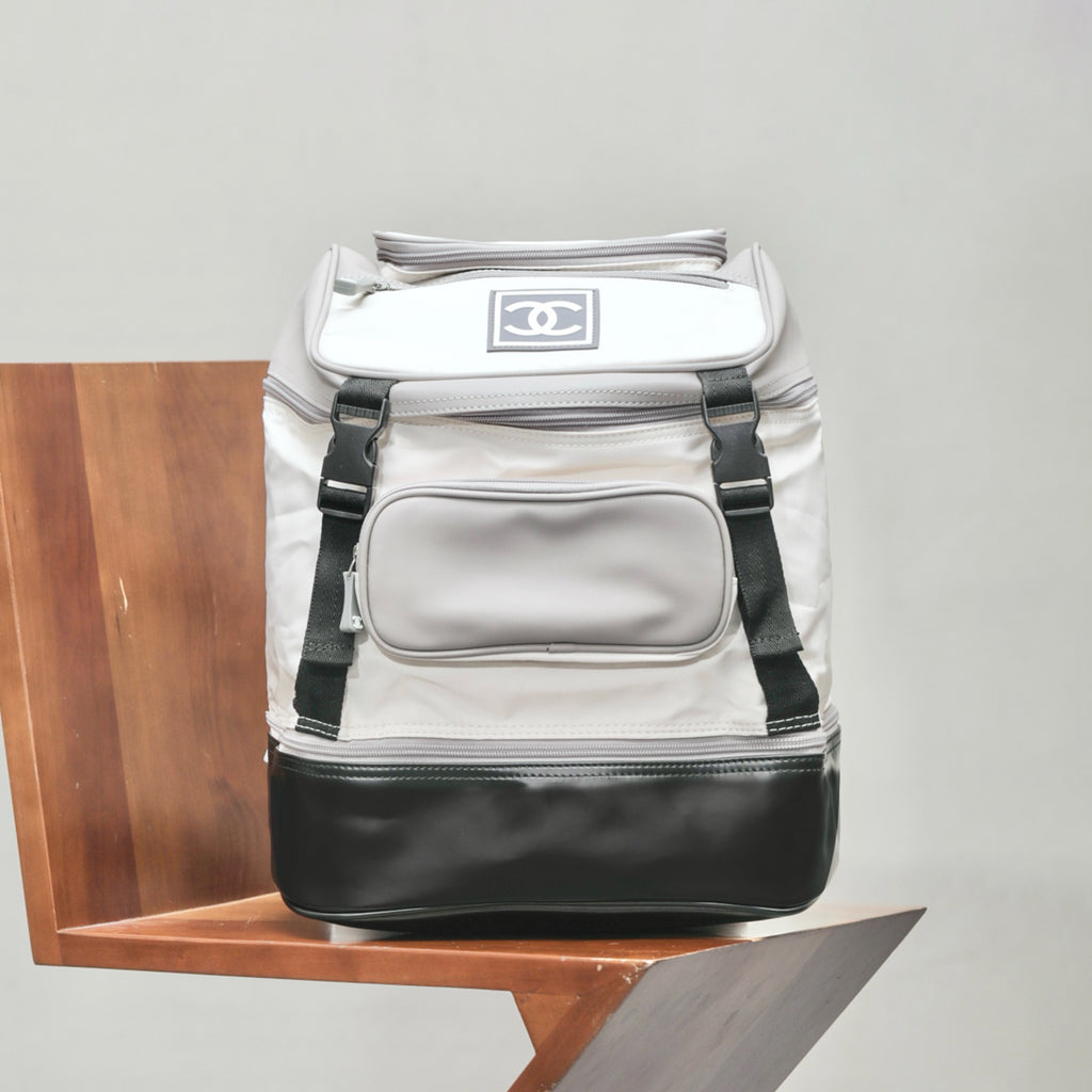 Chanel Women's Retro Sports Series Color Blocking Fashion Casual Shoulder Bag Backpacks Bags #76117