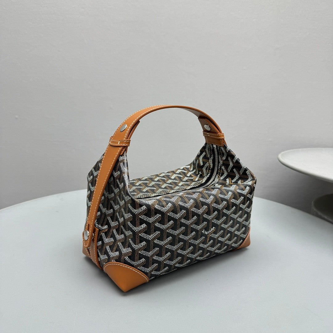 Goyard  Presbyopia Print Zipper Travel Bag Goya Toiletry Bag New All-over Logo Print Available Multiple Colors Toiletry Bag  Lunch Bags #84171A