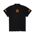 Balenciaga Men's Summer Burning Unity Light Black Vintage Plain Knit Large Silhouette Short Sleeve T-Shirt #99486