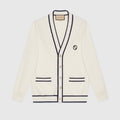 Gucci Patchwork Wool and Cotton-blend Cardigan #213410