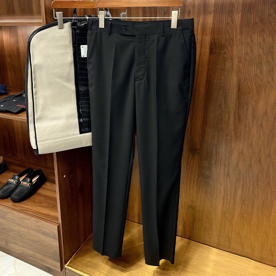 Dior Men's Spring And Autumn Solid Color Lapel Wool Long Sleeve Blazer Jacket Casual Solid Pants Ngvp #9641
