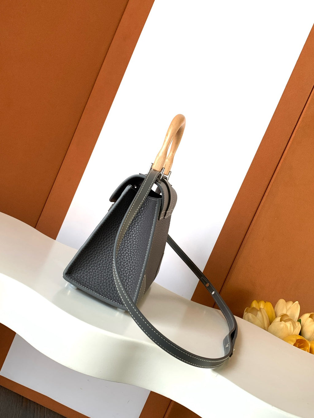 GOYARD Saigon Women's Fashion Classic Detachable Shoulder Strap Leather Mini Tote Bag Handbag Bags SAIGOBMINCG-03CL03P #78294