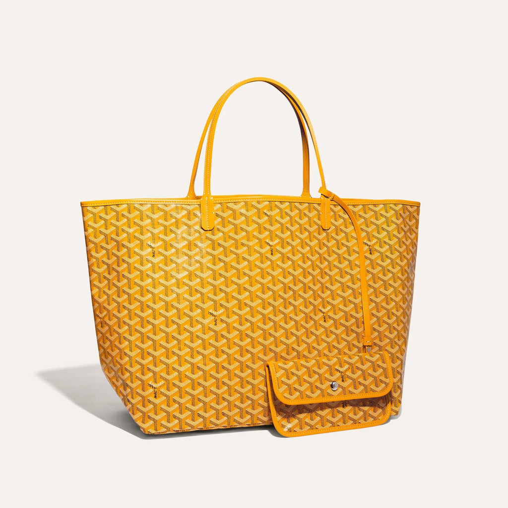 GOYARD Men's Women Saint Louis Handbag Y Full Print Casual Mother Bag Leather Shoulder Bag Tote Bags #77387