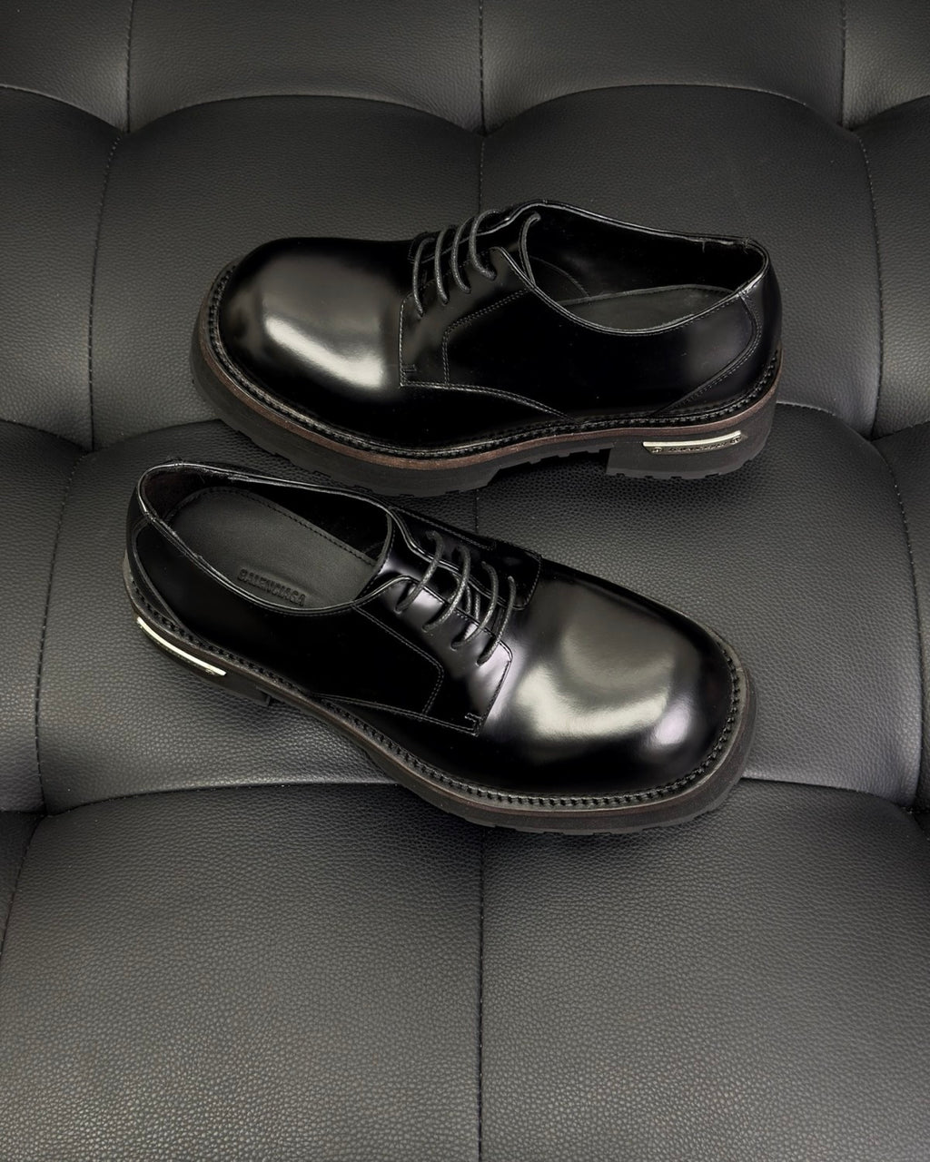 Balenciaga Venom Men's Derby Shoes #336090